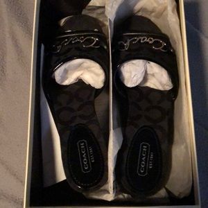 Coach Sandals NIB